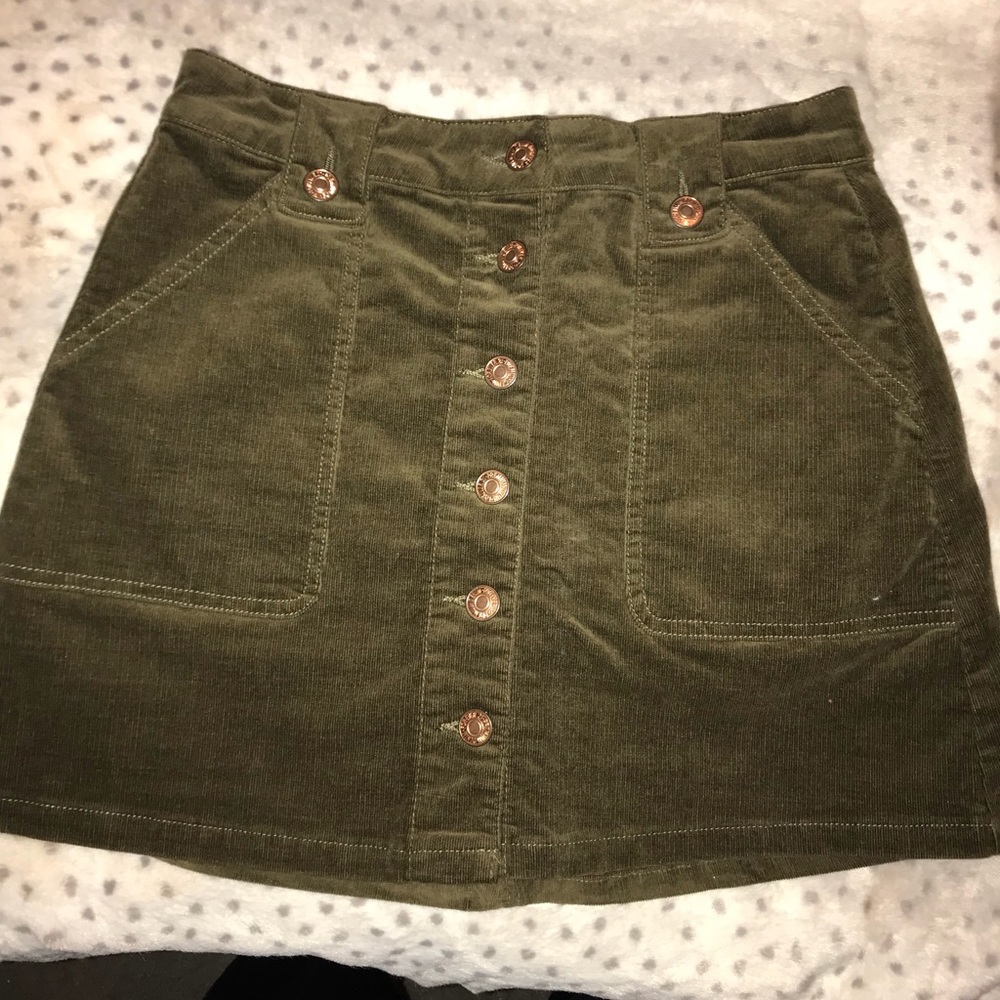 Forever 21 suede skirt
